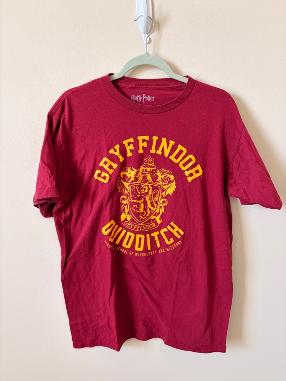 Gryffindor Quidditch Crewneck T‑Shirt - Red XL